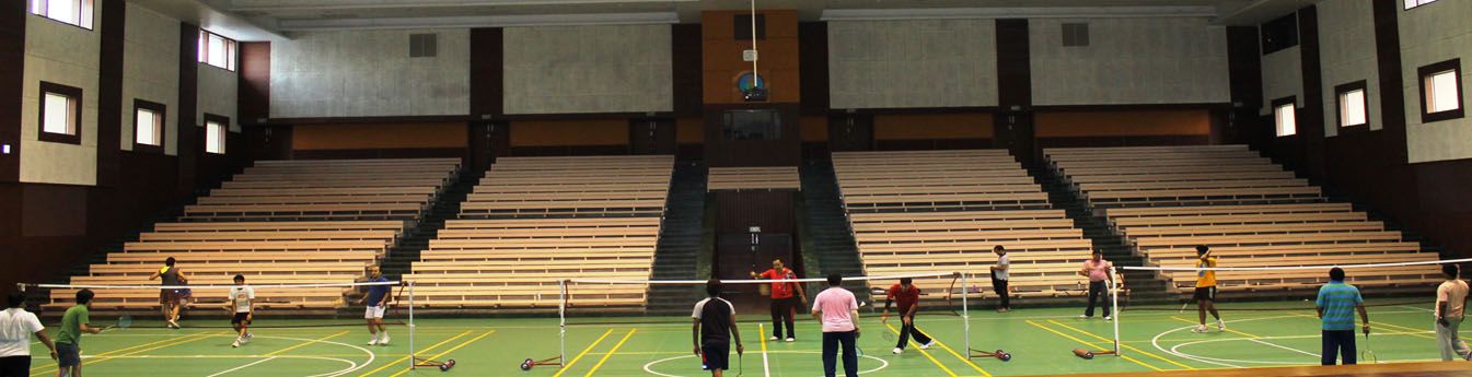 Indoor Stadium inside the Tagore Hall of Jaypee University of Engineering and Technology, Guna